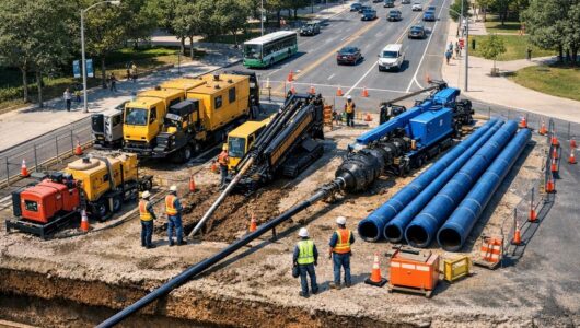 Grabenlose Verlegung einfach erklärt: Technik, Vorteile und typische Einsatzbereiche